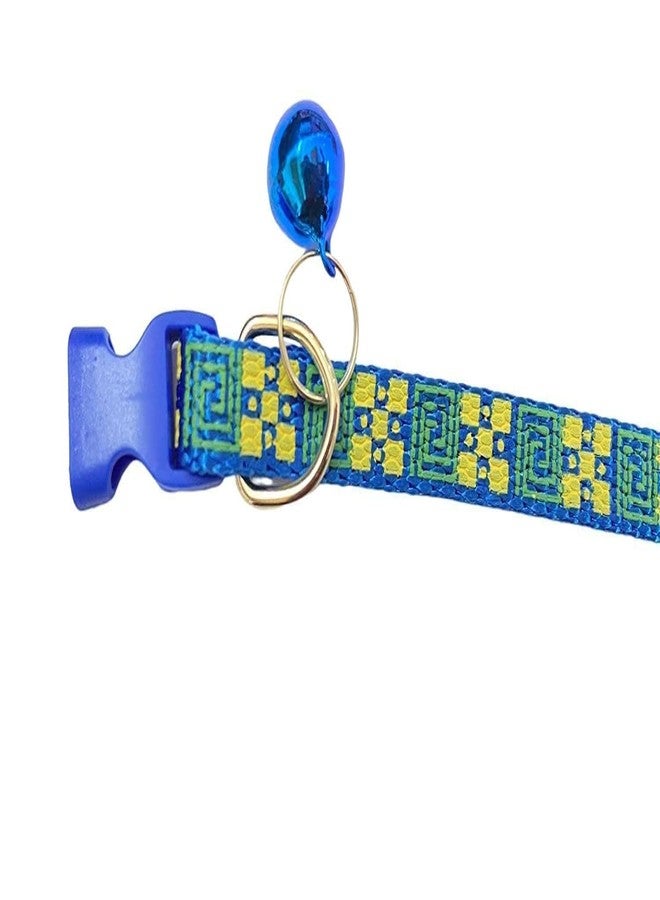 Pet Guard Nylon Safety Pets Collar with Bells for Puppy and Cats (Color May Vary) (1 PCS) - Image 2